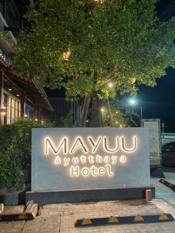 Mayuu Ayutthaya Hotel Ban Ko Rian Exterior foto